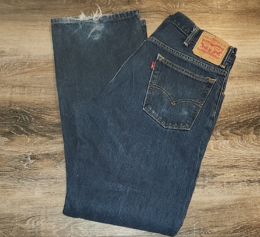 Levi's Bootcut Blue Jeans Premium Denim